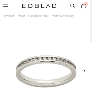 Ring edblad - Så fin ring från edblad helt i nyskick, köpt för 350kr och säljer för 150kr💞