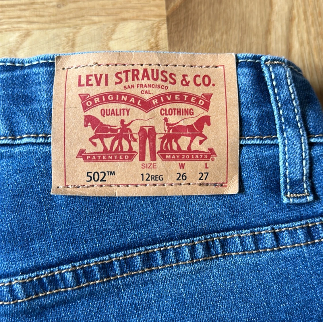 Ett par feta Levis 502 jeans - 91