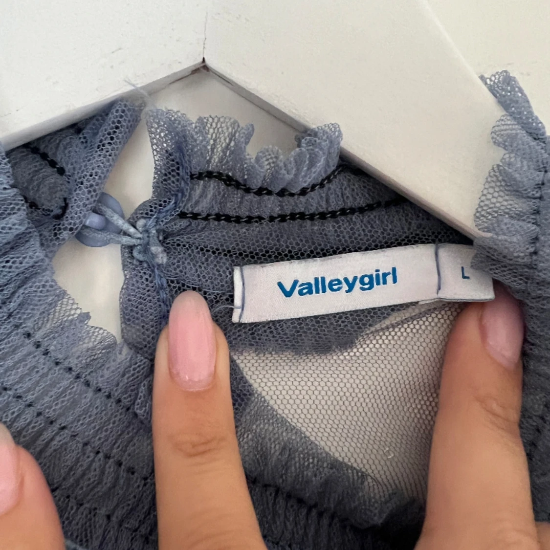 Blå top Valleygirl  - 91