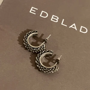 Örhängen - Säljer dessa jättefina OANVÄNDA örhängen från Edblad. Fick dessa i present men har inte använt alls. Helt nya och säljs inte på Edblad längre. Dessa rostar inte och är även vattentålig.  Skriv för fler bilder och även vid frågor. 