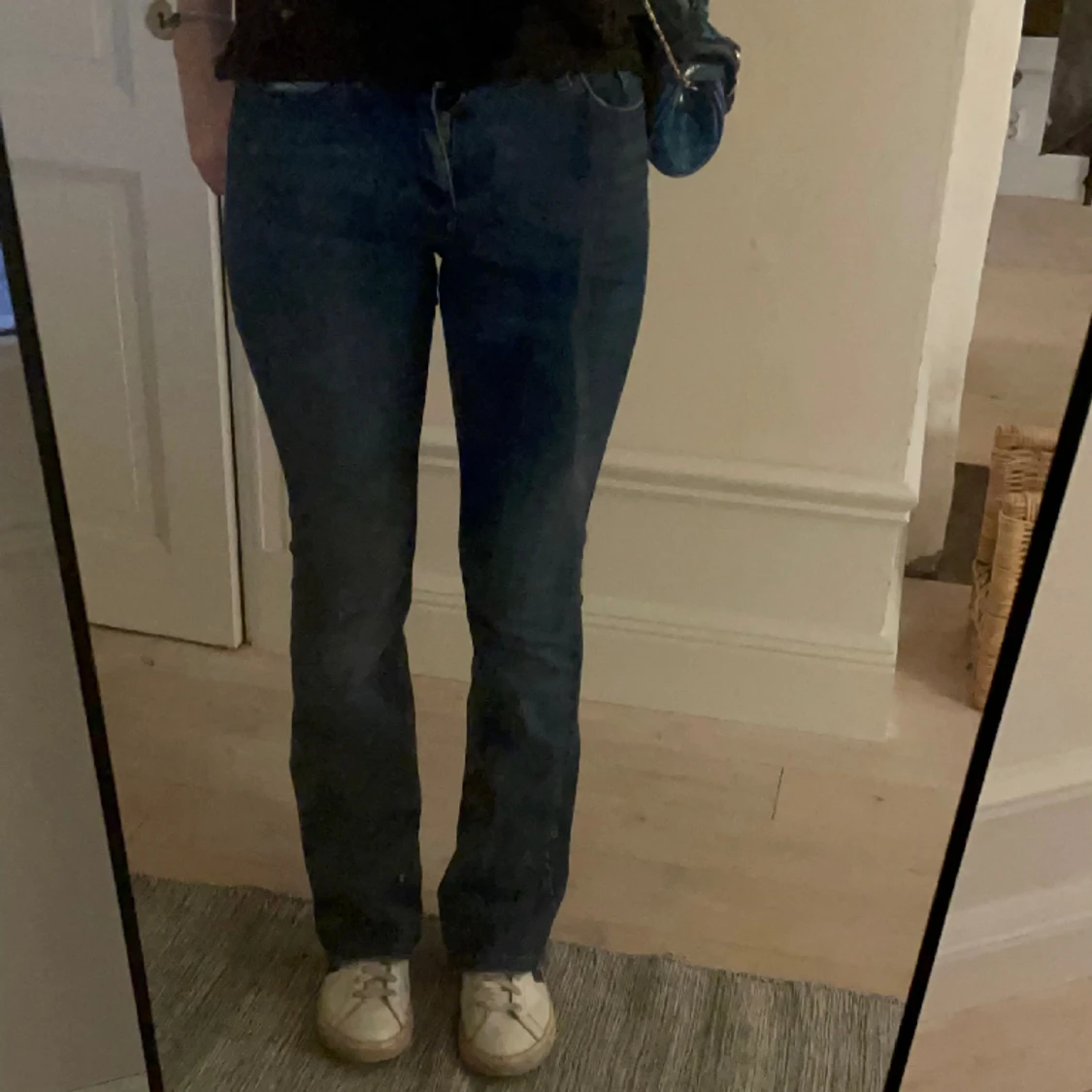 Supersnygga lågmidjade jeans💕