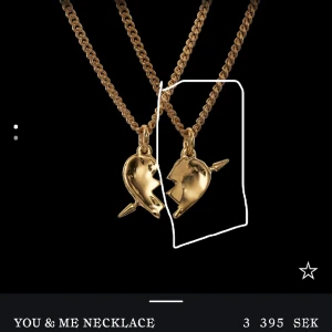 MARIA NILSDOTTER - Jag säljer mitt Maria Nilsdotter you and me halsband för ja har just nu 3 Maria Nilsdotter halsband i samma längd, men det är i okej skick rätt så använt pris kan diskuteras 