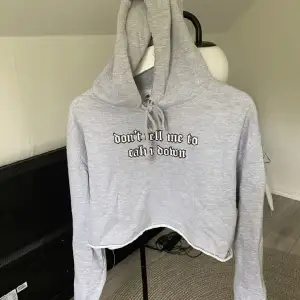 En kroppad hoodie från Lisa anckarmans kollektion hon hade med Madlady för några år sen, den sålde slut direkt. Inte mycket använd så i väldigt gott skick! 