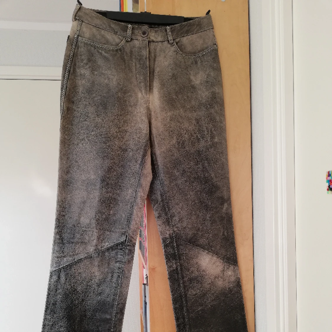 Skinnbyxor Roberto Cavalli Grå/brun melerade