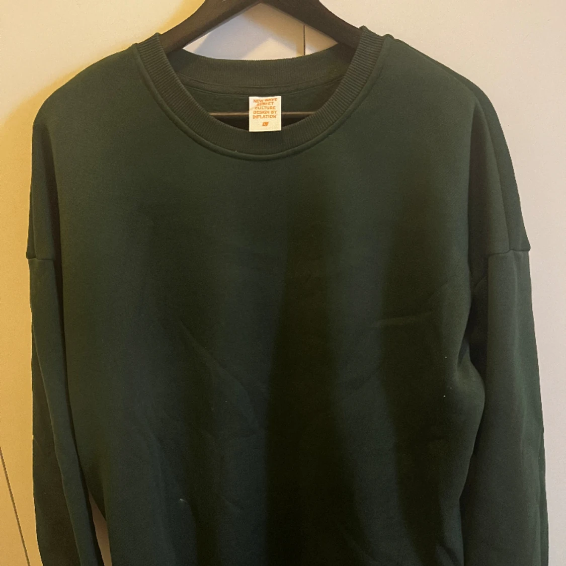 Militärgrön sweatshirt