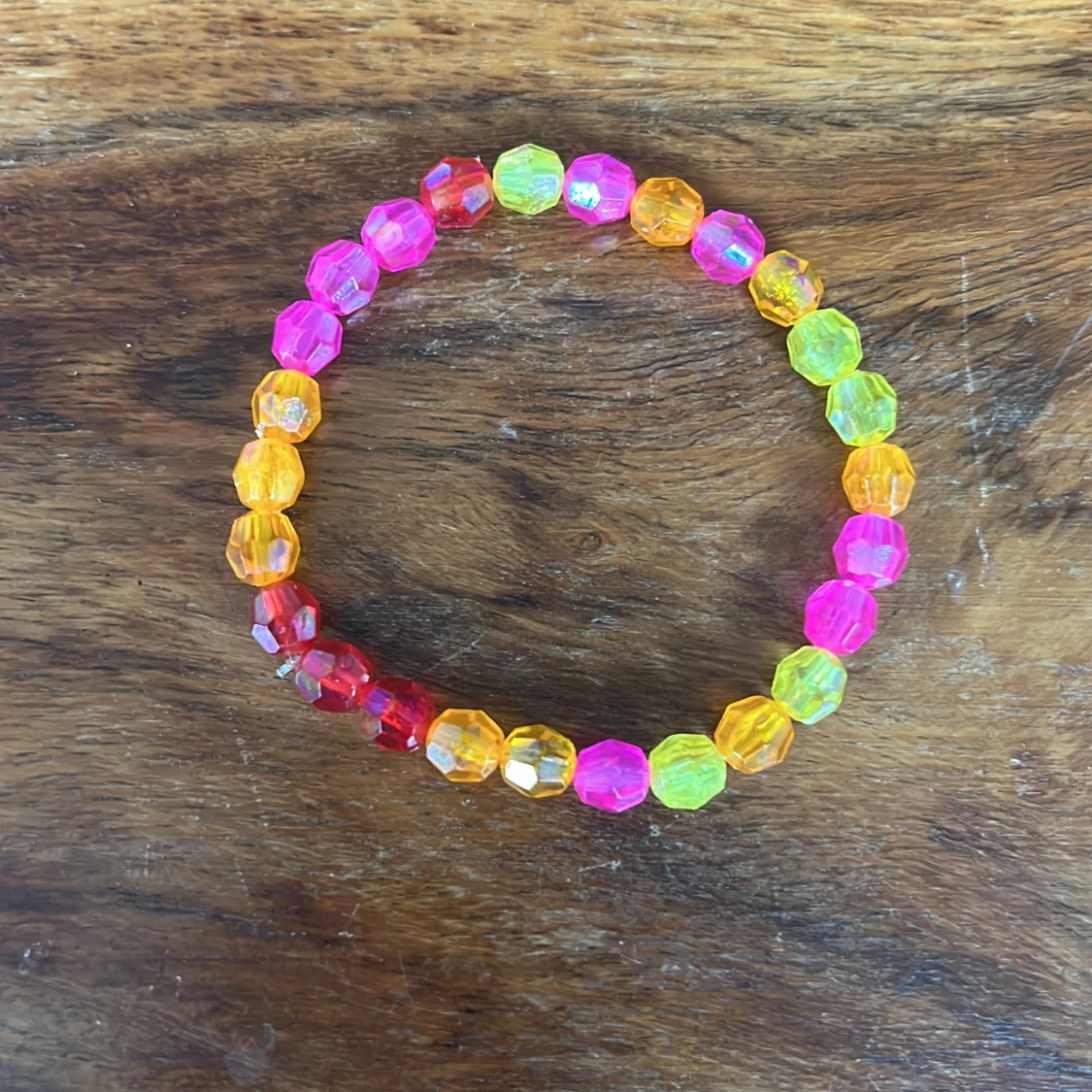 Jätte söt rosa blandat armband 🩷