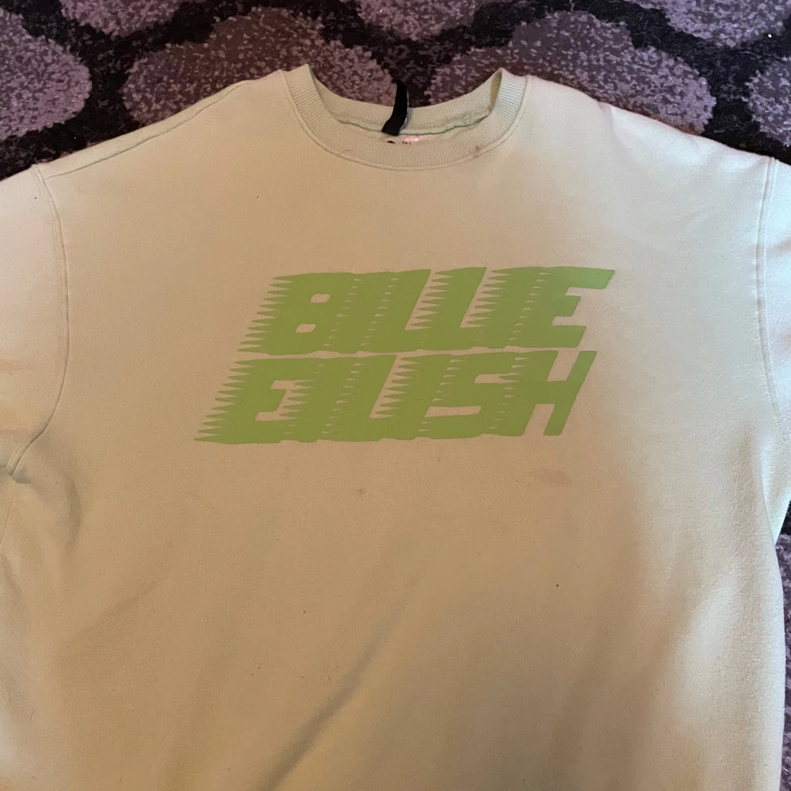 Grön Billie eilish tröja 