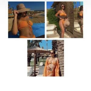 Orange Bikini  - Söt bikin från hm, köpt här på plick men har aldrig kommit till användning då dem var försmå på mig.
