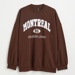 Brun sweatshirt - Super mysig oversized sweatshirts