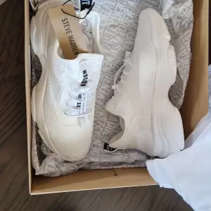 Tja, säljer ett par NYA steve madden sneakers som enbart provats en gång inomhus.  Storleken var för liten och jag orlarde inte krångla med att skicka tillbaka så här e vi nu! Köp dem billigt här!