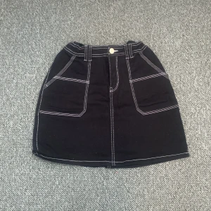 Svart jeanskjol - Jeanskjol mycket bra