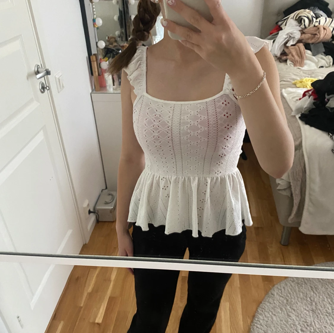 Somrig topp med öppen rygg - 90