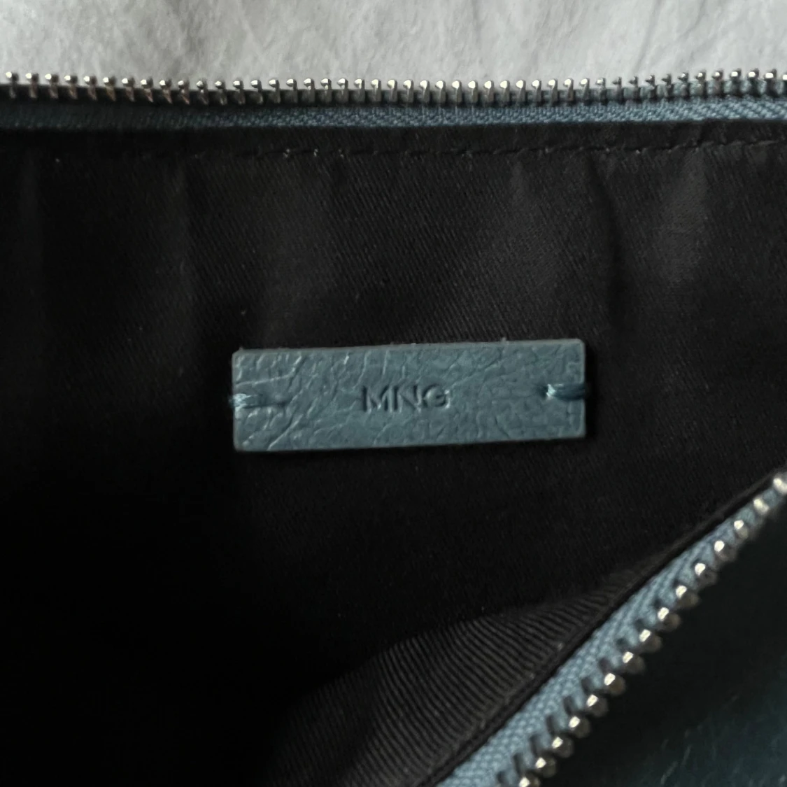 Blå baguetteväska  - 93