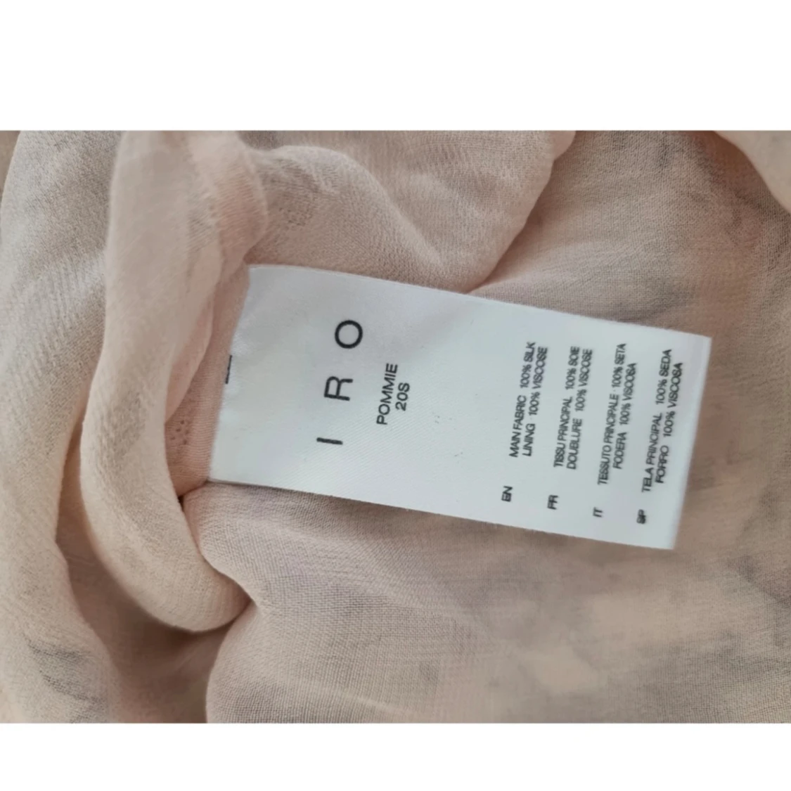 IRO POMMIE Pink dress - 90