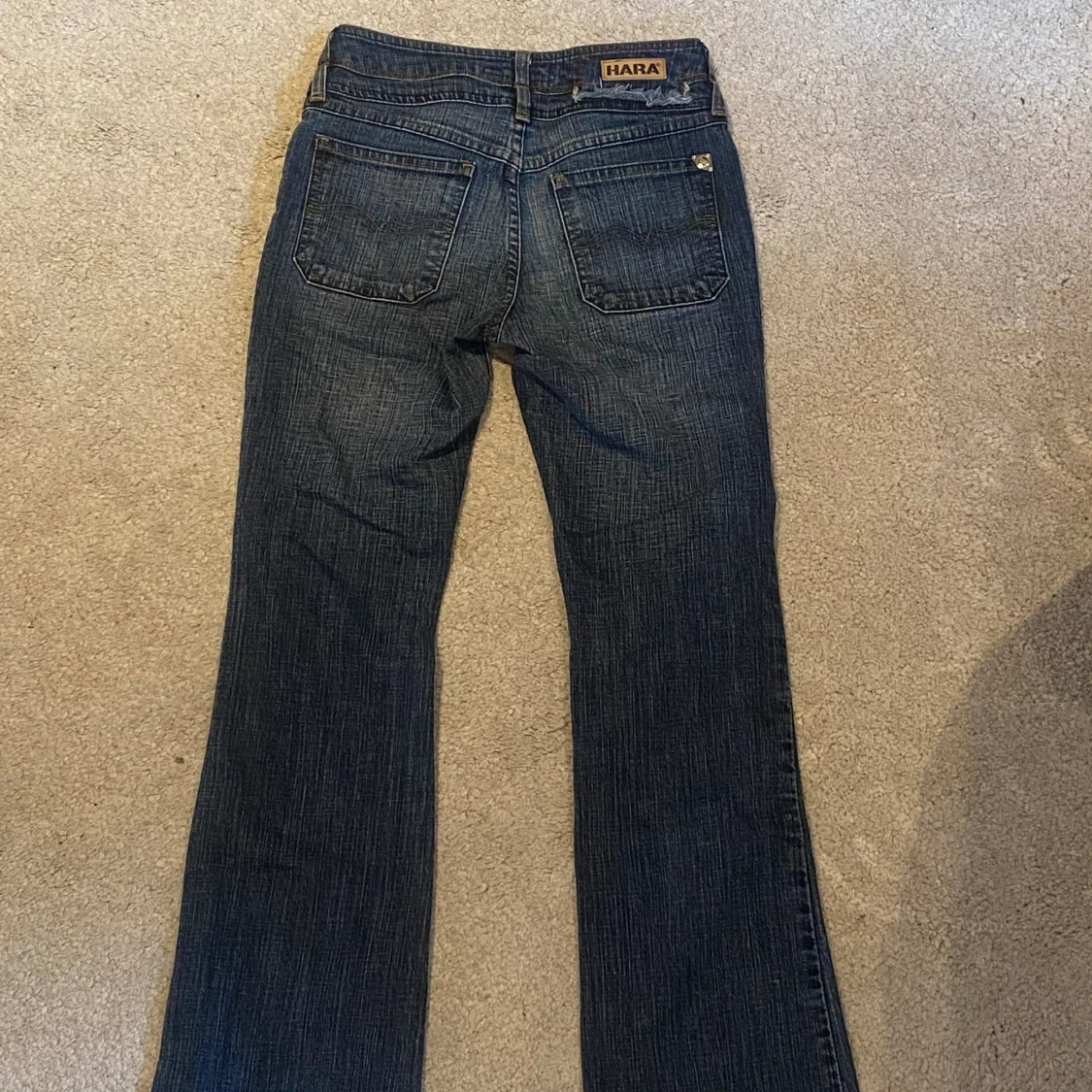 Lågmidjade Bootcut Jeans - 90