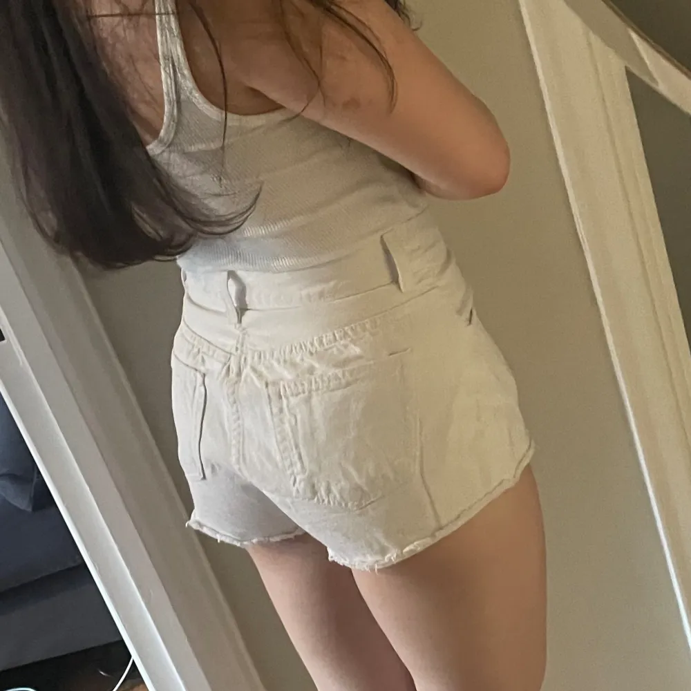 Soft denim shorts from Brandy Melville. I’m 160cm and usually wear size S/36 in bottoms. . Shorts.