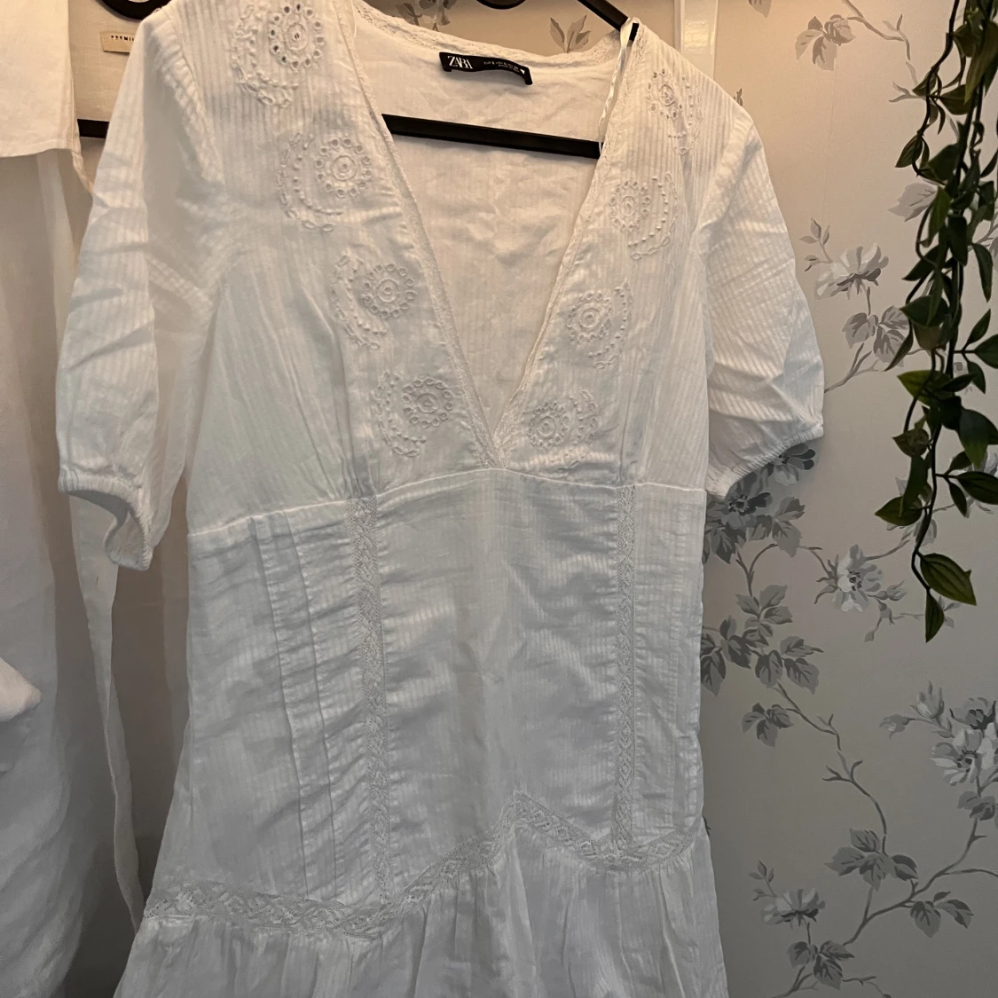 Vit Zara klänning 🤍