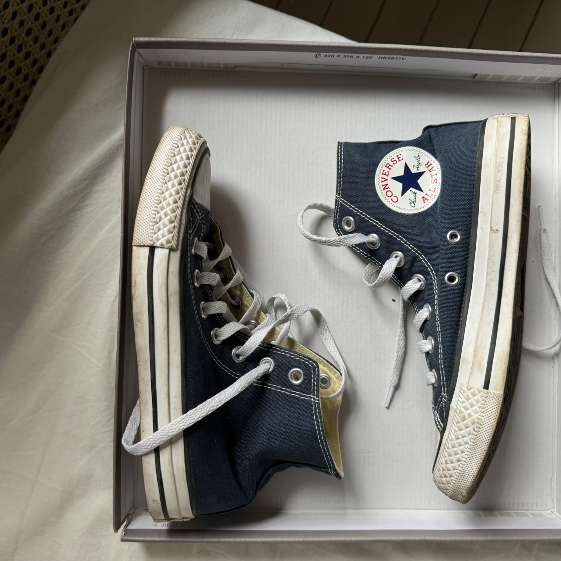 blåa converse  - 91