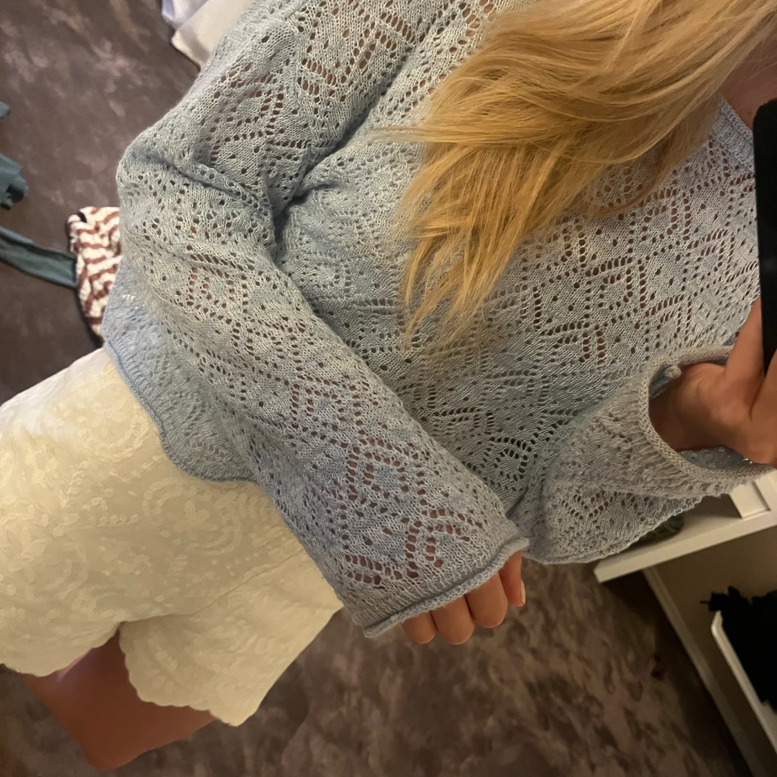 Stickad tröja  - 90