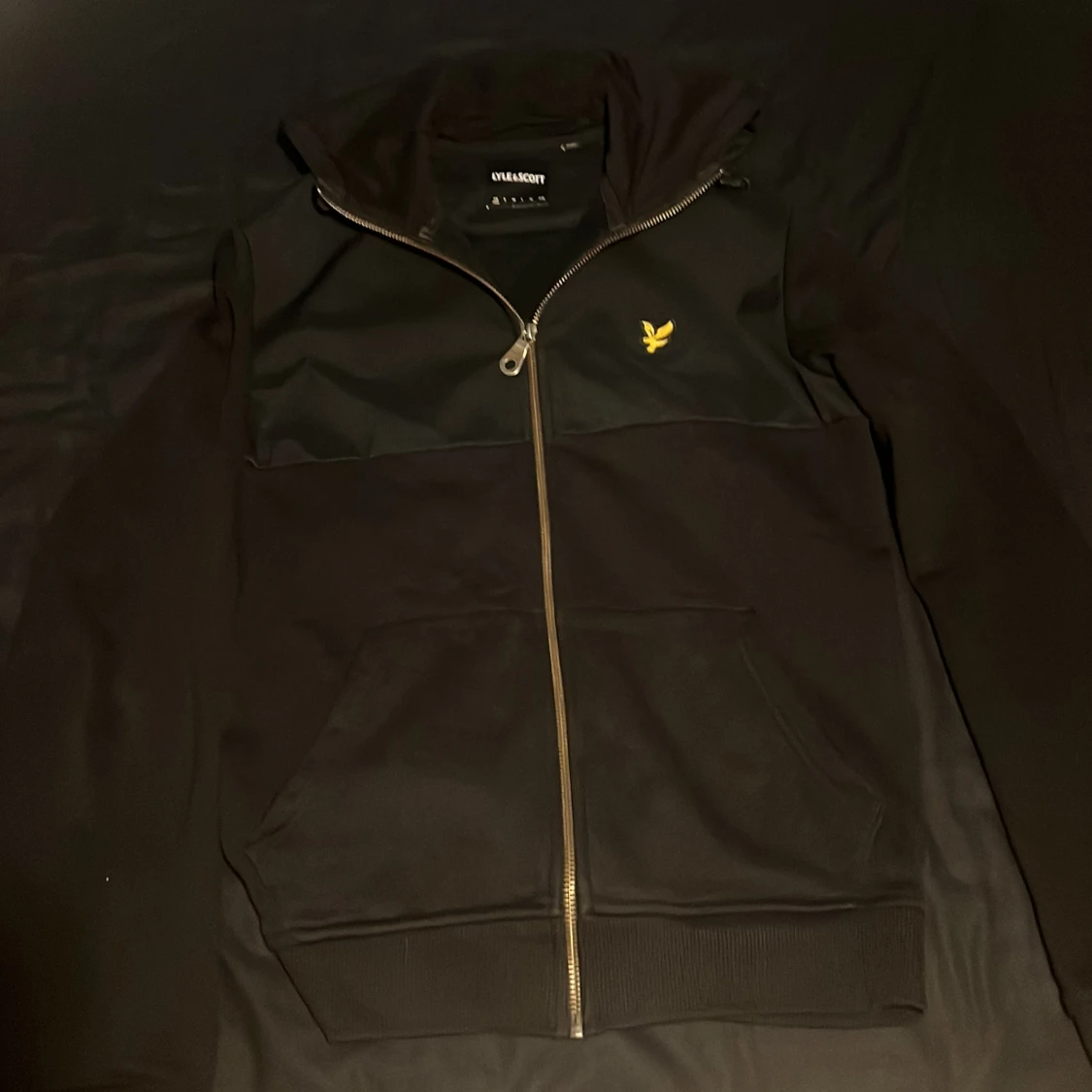 Lyle&scott zip up tröja