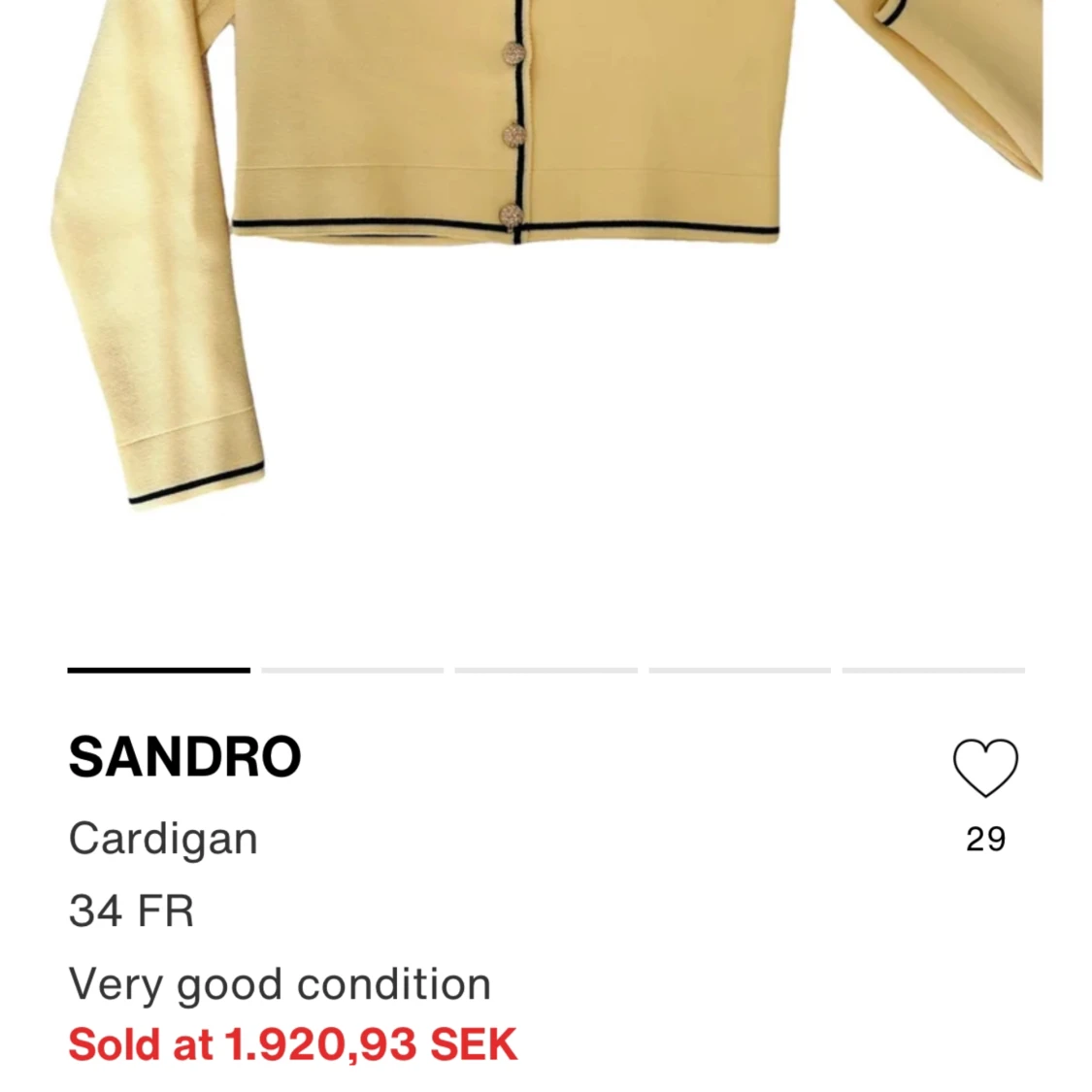 Sandro Paris tröja - 91