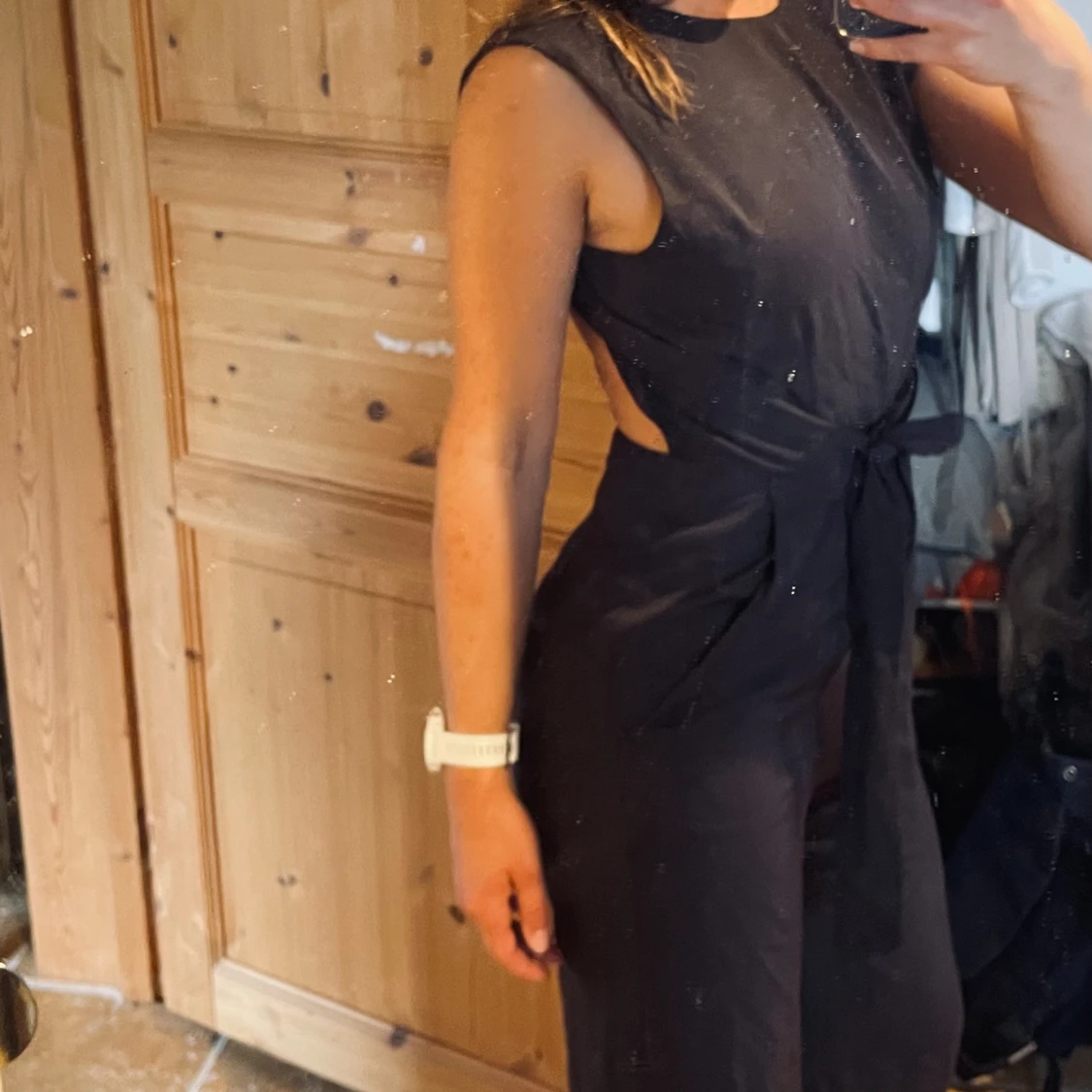 Svart byxdress  - 91