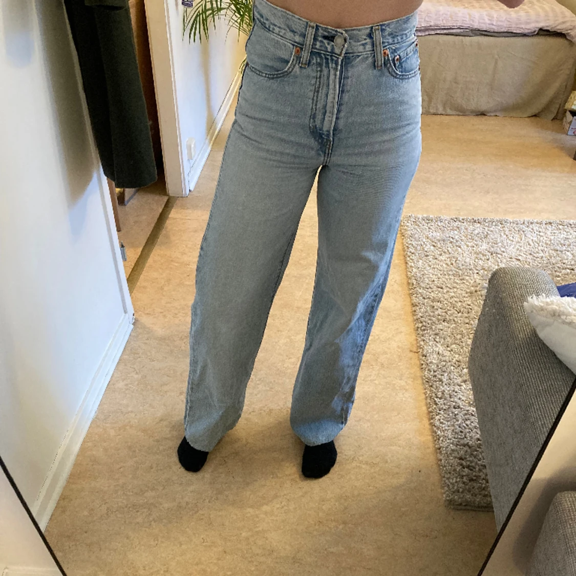 Levi Levis Jeans Ribcage Wide Leg Straight Raka  - 90