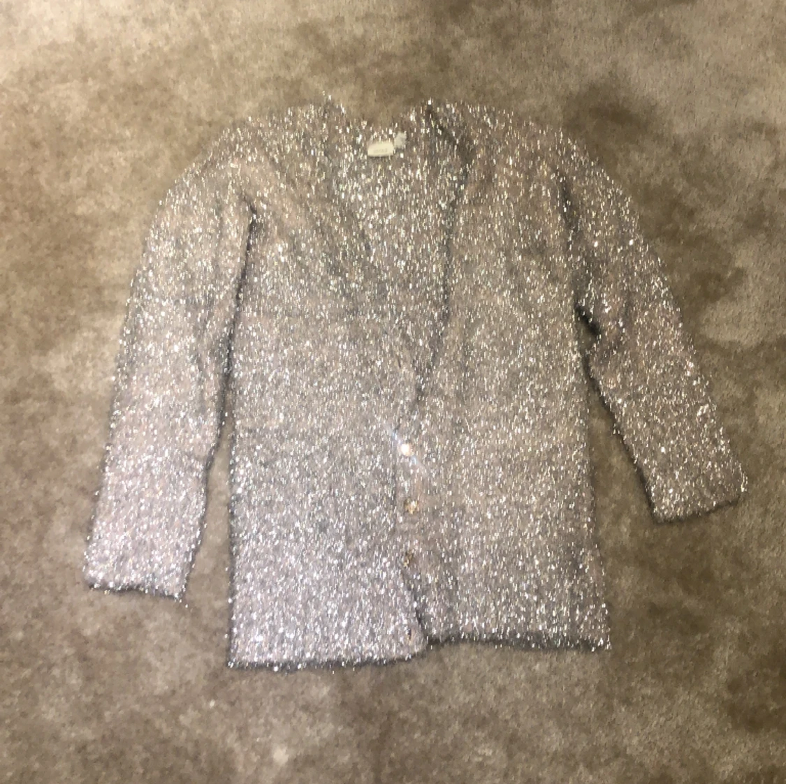 Glittrig nyårskofta