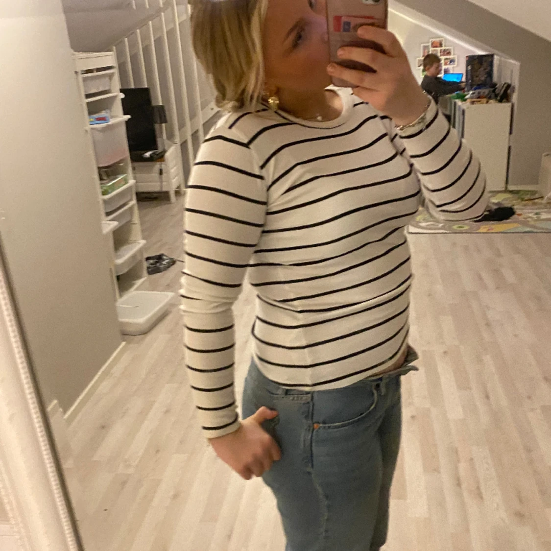 Långärmad tröja  - 90