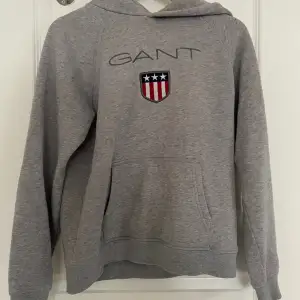 Grå jätte fin gant hoodie i storlek 158/164 eller 13-14 år jag tycker dock den är ganska stor i storleken 