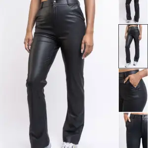 Säljer mina bootcut skinnbyxor från madlady då jag inte heller hann skicka tillbaka dom. Även dessa prislapp på. Nypris 550. Jag viker ner dom så blir dom lågmidjade jättesnygga! Men för korta för mig tyvärr