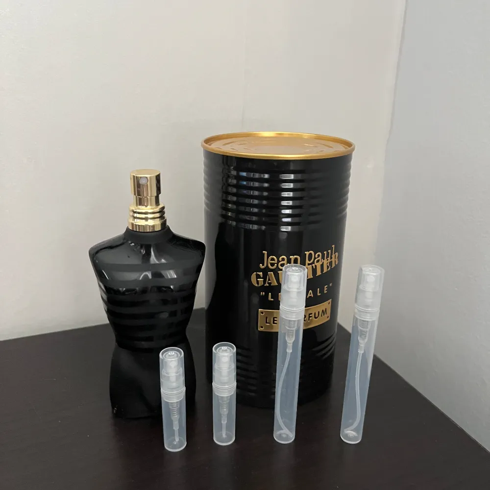 Hej, säljer nu samples av min jean-paul gaultier le male le parfum! | 2ml: 69kr 5ml: 149kr | Hör av er vid minsta fundering/ intresse i flera varor!. Accessoarer.