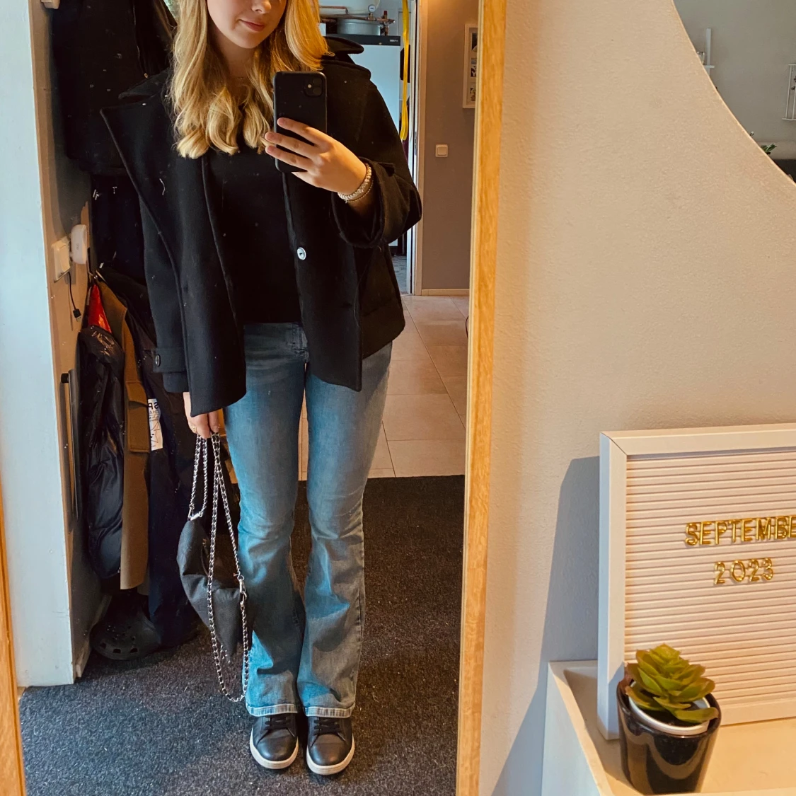 Lågmidjade jeans