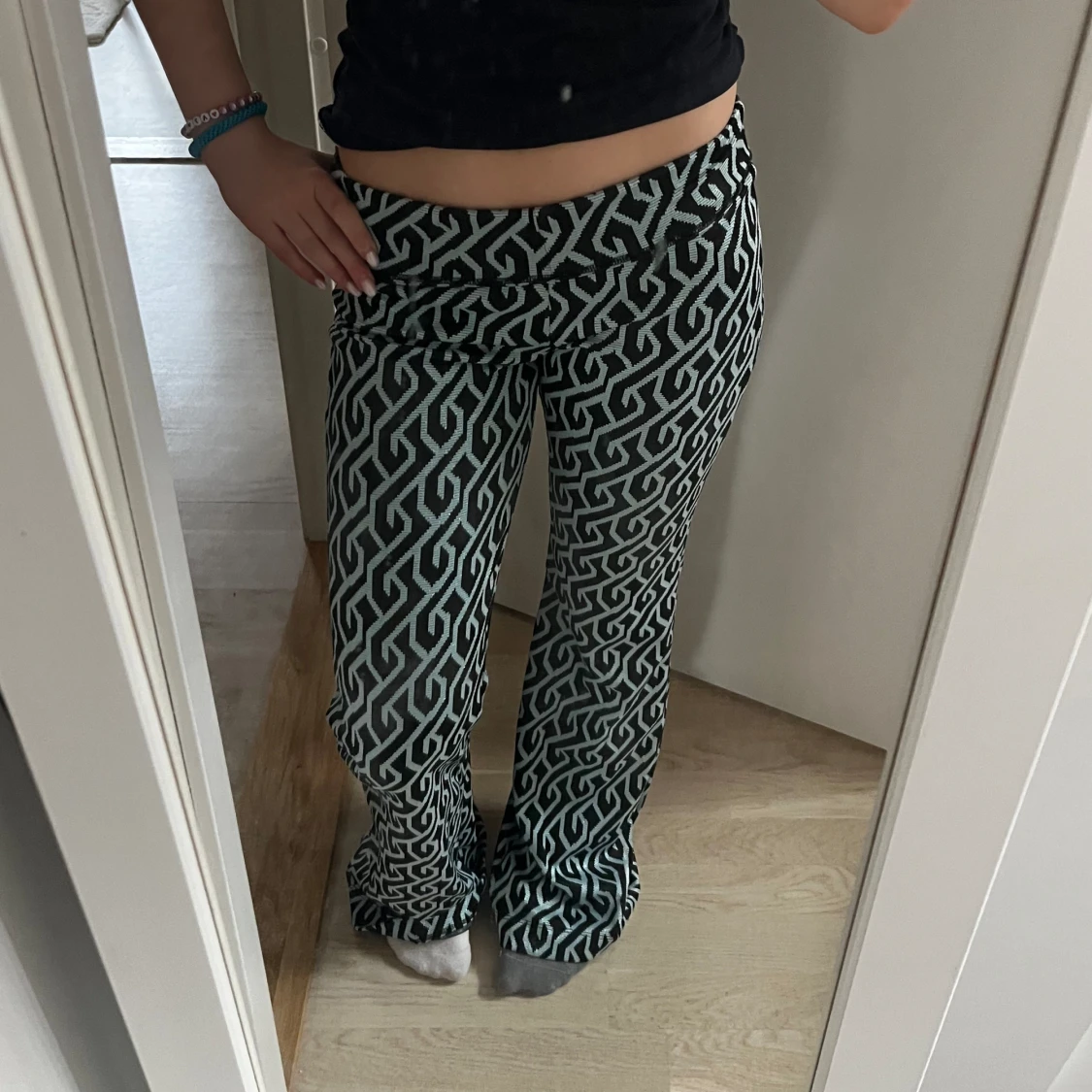 Mönstrade byxor - 91