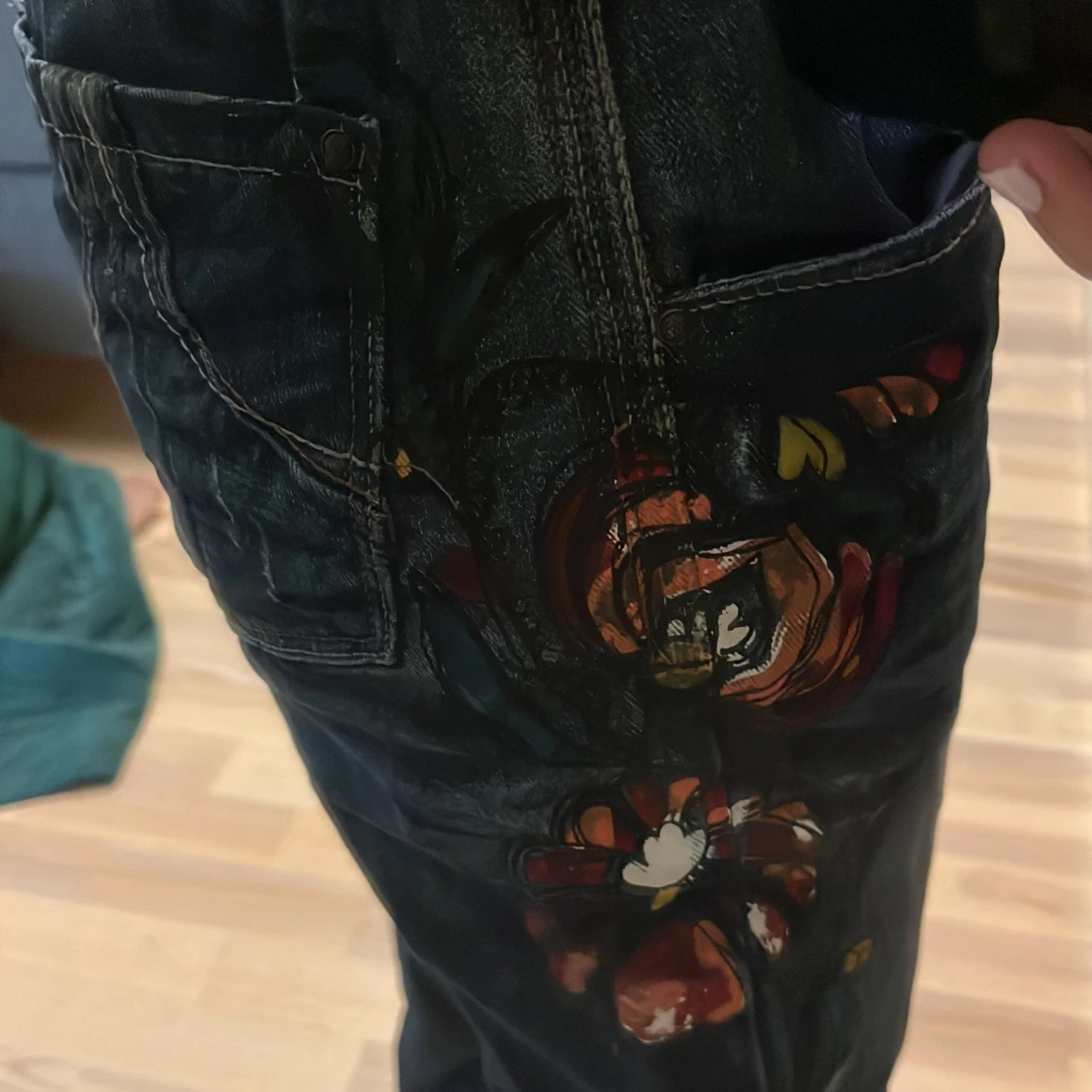 Jeans med tryck! - 91