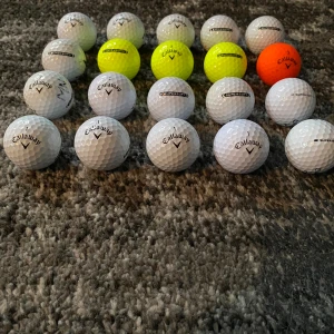 golfbollar  - Callaway super soft 20 st bollar begagnade i mycket gott skick. A klass rakt igenom . Frakt 58kr eller hämtas i Sösdala 