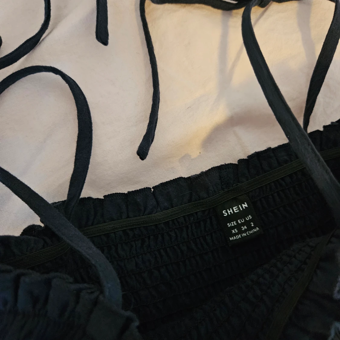 Marinblå sommartopp - 90