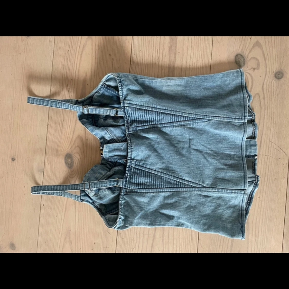 Jeans korsett topp - 91