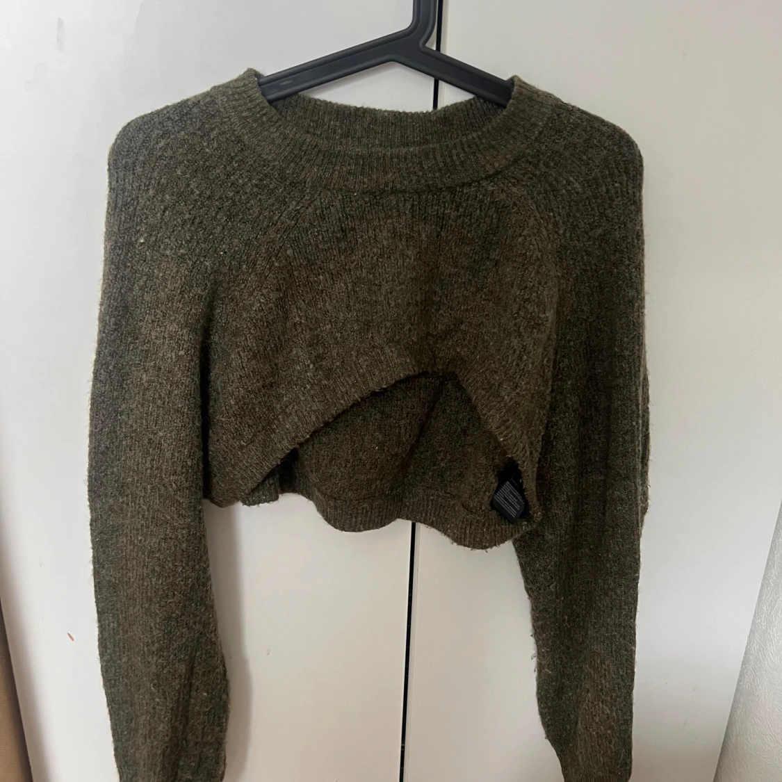 Croppad tröja
