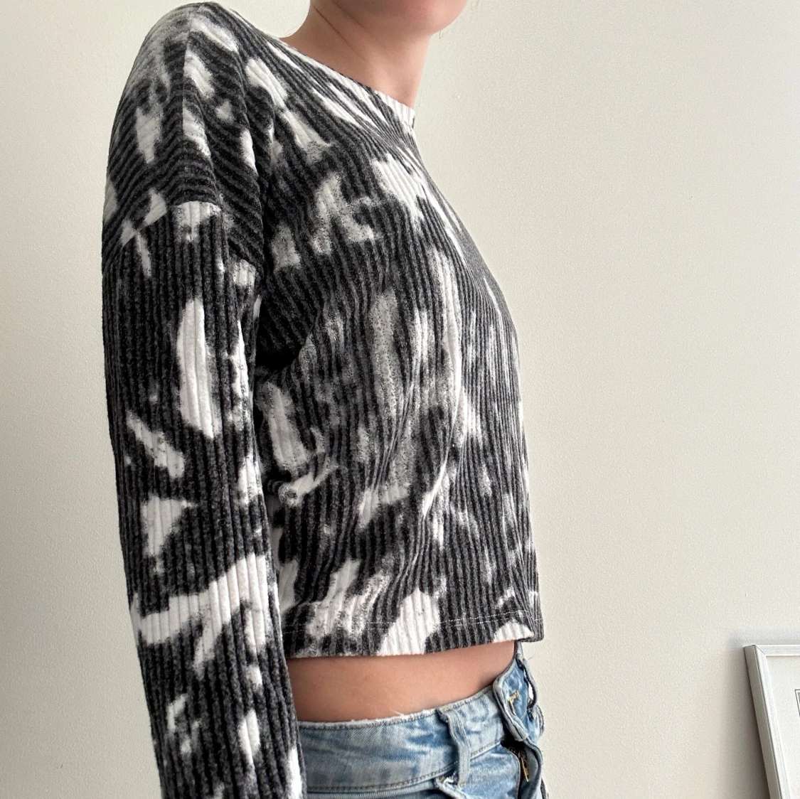 Tunn långärmad tröja - 90