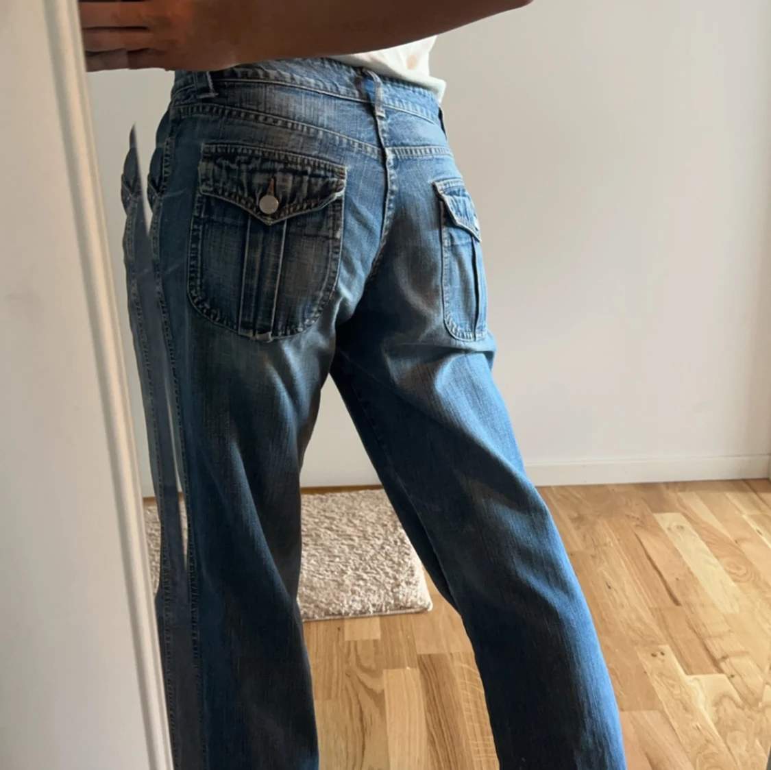 Lågmidjade jeans  - 90