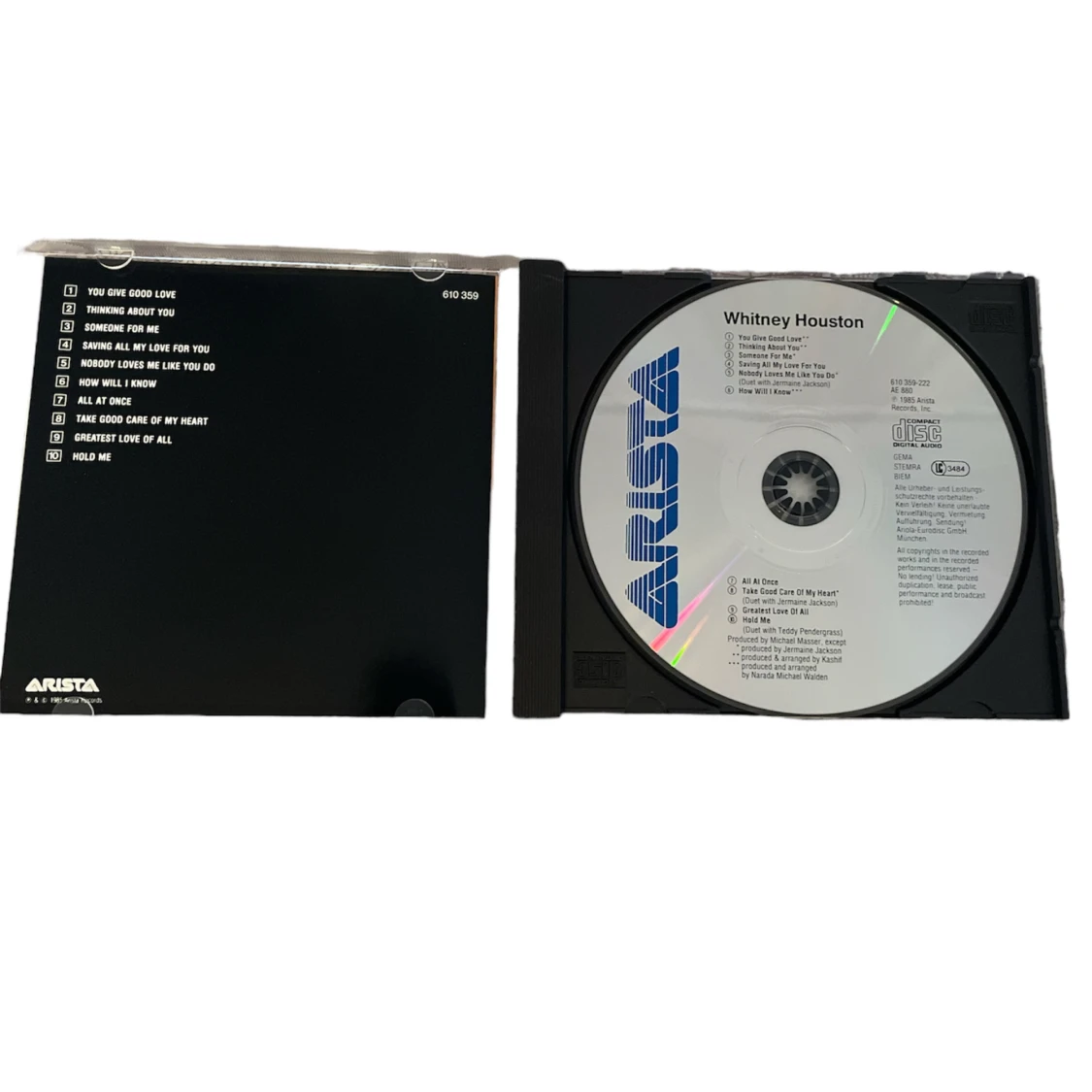 Whitney Houston CD - 90