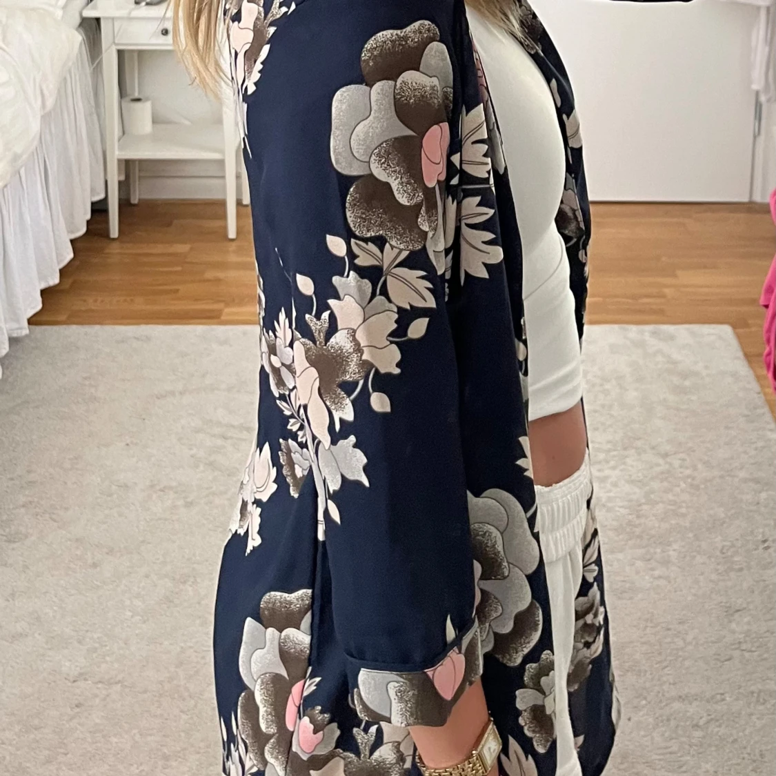 Cover up blommig  - 91