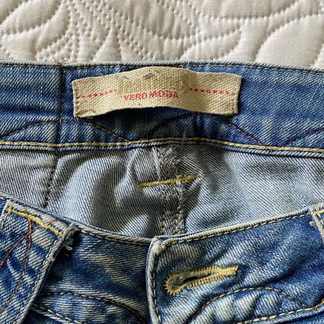 Supersnygga lågmidjade vintage jeans - 91