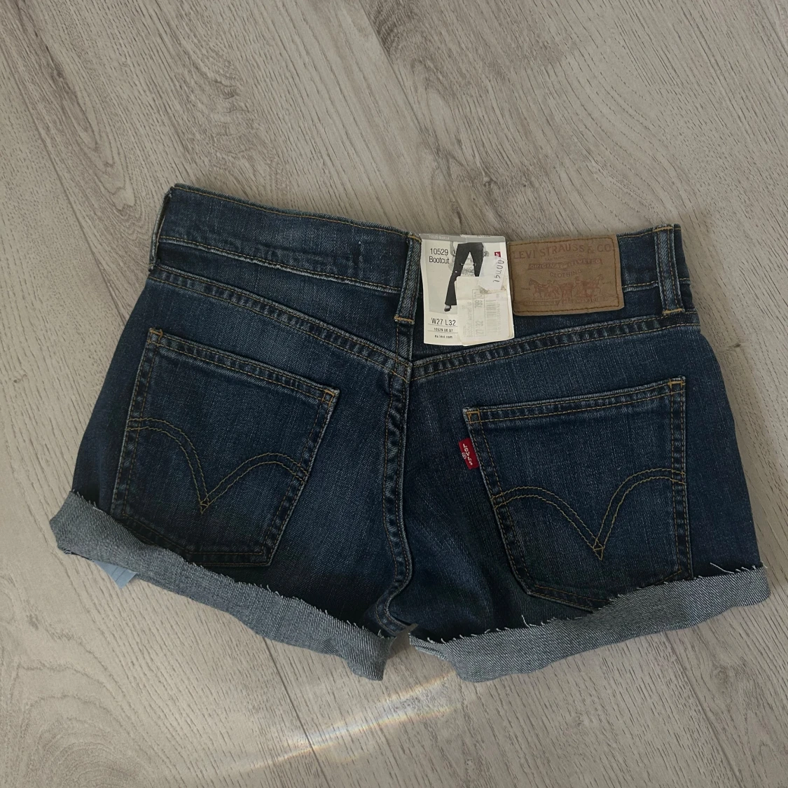 Lågmidjade shorts 