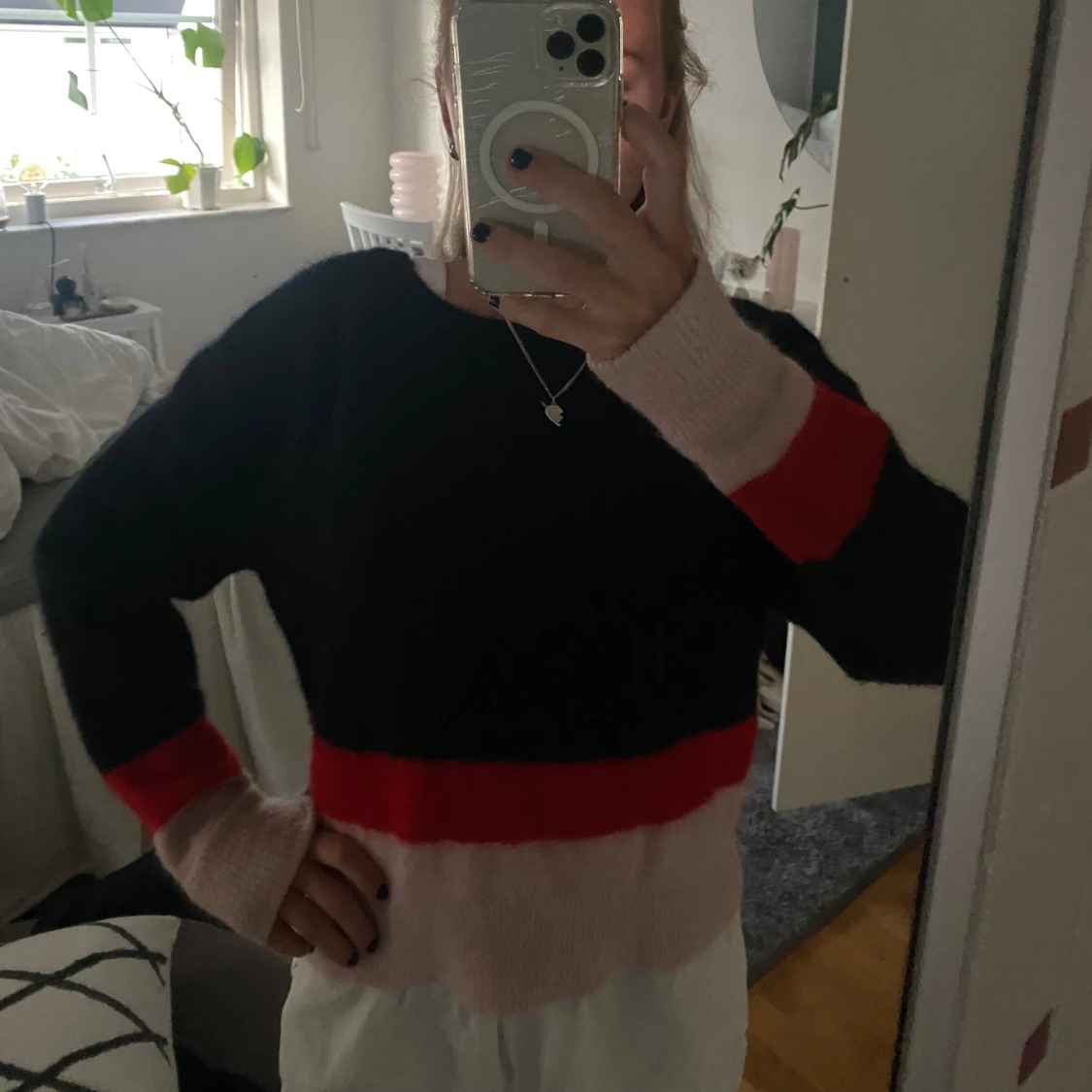 Stickad tröja  - 91