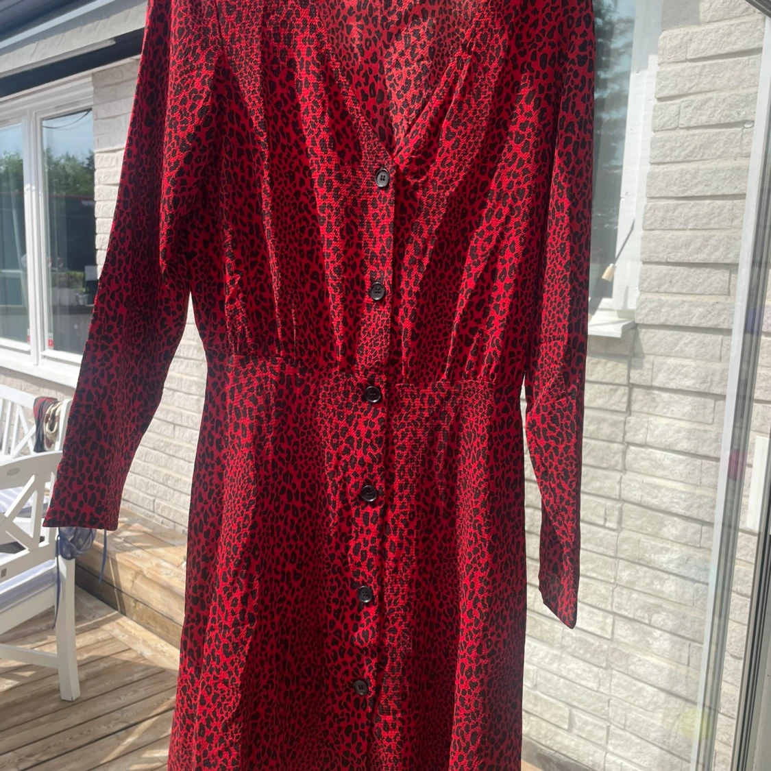 Röd klänning 38 - 92