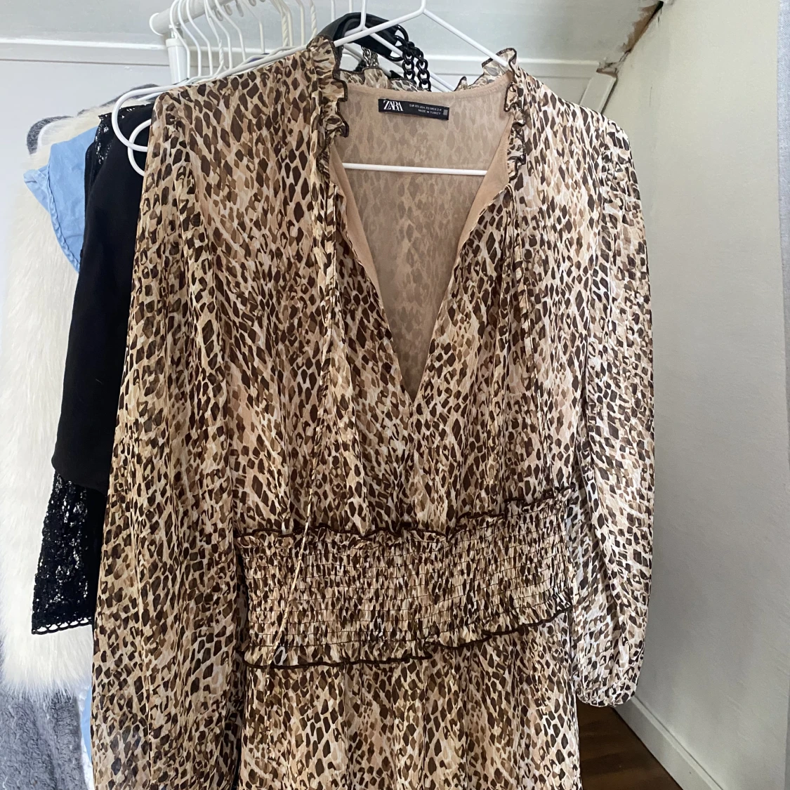 Leopard klänning - 90