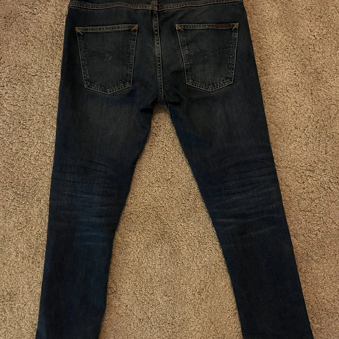 Mörkblå Nudie Jeans  W30 L30 Grim Tim - 2