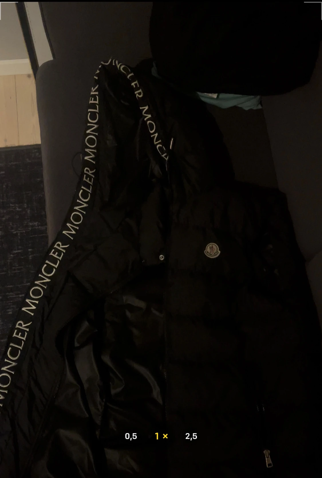 Svart Moncler väst - 1